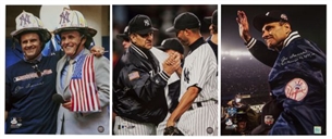 Joe Torre Signed 16 x 20 Photo Collection (3)  